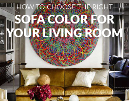How to Choose The Right Sofa Color For Your Living Room